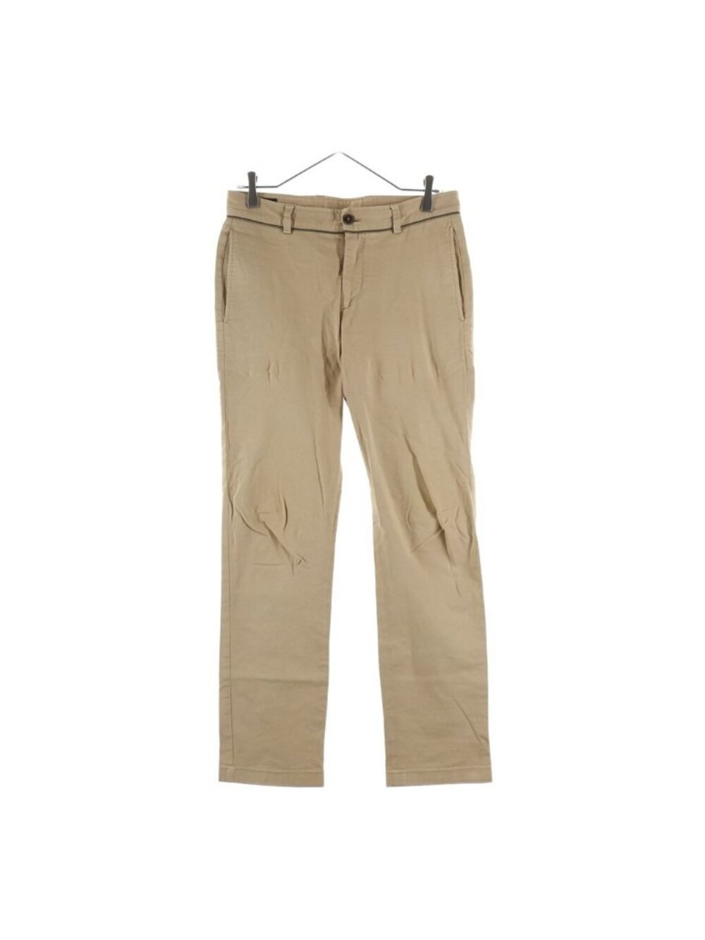 Gucci Skinny Pants Zip Fly Chino Beige